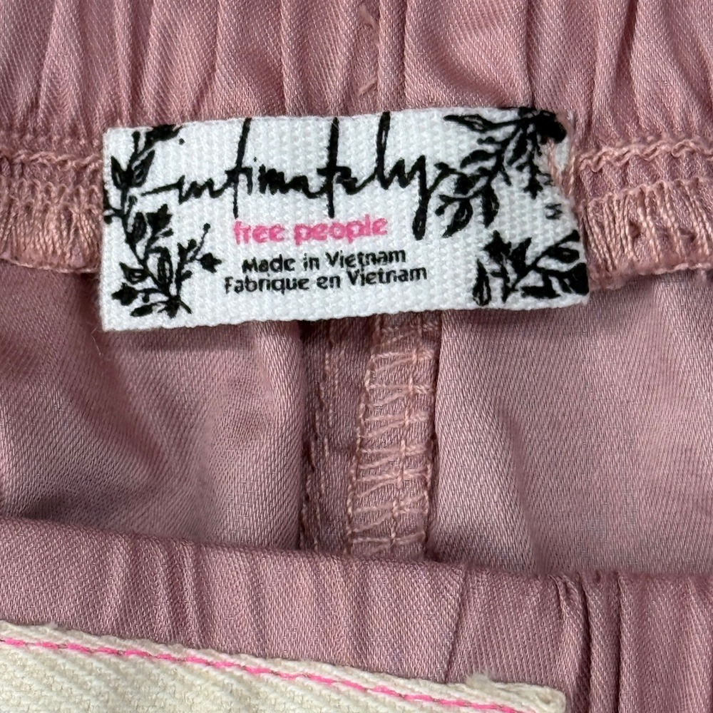 Intimately Free People We The Free Lounge Shorts Pink Medium New With Tags - Picture 3 of 11